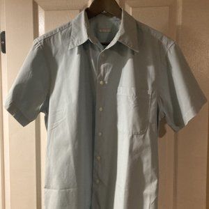Men's short sleeve button down medium - Halogen
